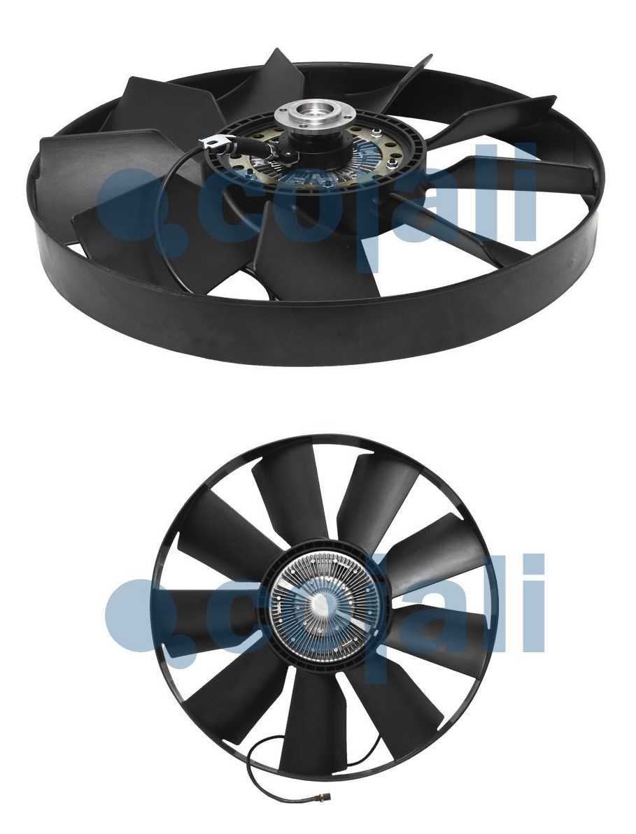 Viskospojka s ventilátorem pr.750/9 lopatek MAN TGA, TGS I, TGX I D0826LUH-D2876LOH03 