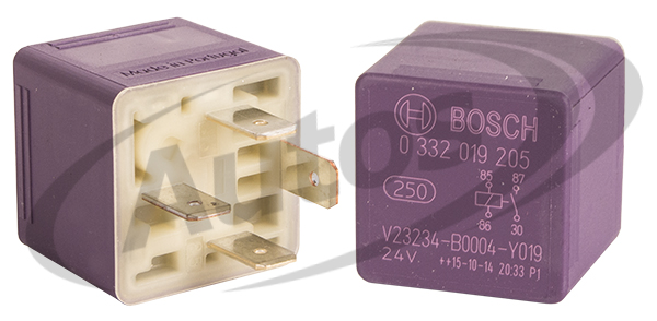Relé spínací 24V/4-pin/ 32 ? DAF, LIEBHERR, BOSCH, STILL, LIEBHERR, KRONE, VDL, FORD