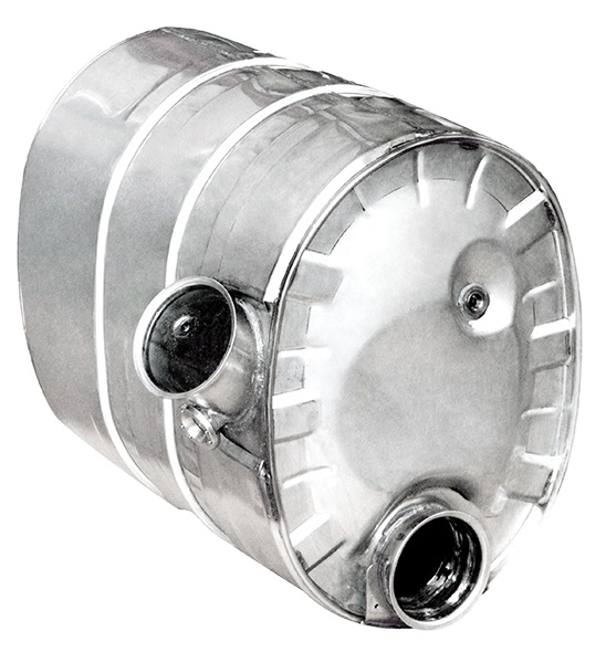 Tlumič výfuku s katalyzátorem RVI Magnum od 04.2006, Kerax 12.8D od 04.2005 Euro 5