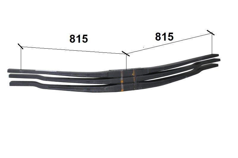Pero listové 815/815 3 listy ZN VOLVO