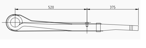 Pero listové  520/320 1 list SAF