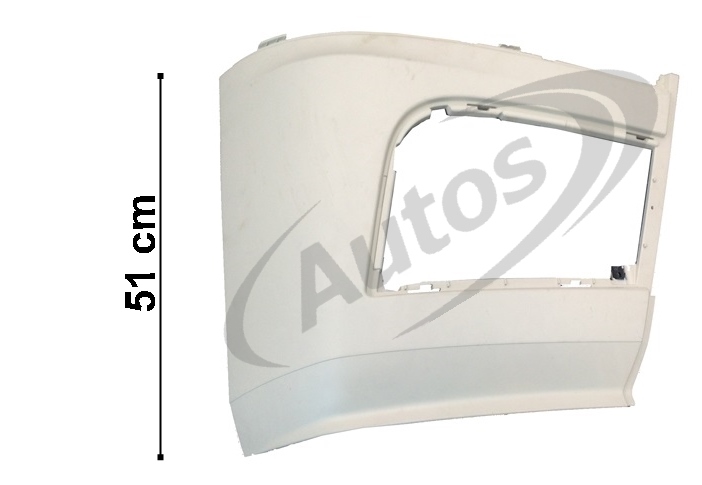 Roh nárazníku P MERCEDES Actros MP4, Big Space, Giga Space, Stream Space