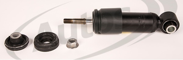 Tlumič kabiny zadní I/O 48,5x185/151 s vlnovcem VOLVO FH4, FH12 od 05.2012, FH16 I/II