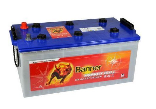 Autobaterie BANNER 230Ah/B00 L+ Energy Bull, pro karavany, lodě /517x273x240/