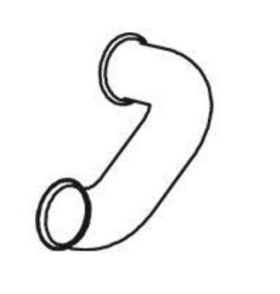 Trubka výfuku střední DAF CF85, XF95, XF105 Euro 5