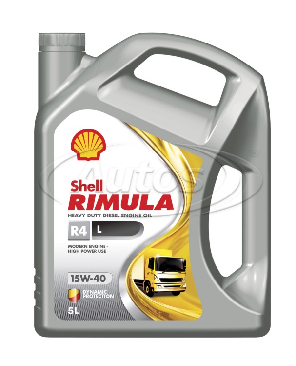 Olej motorový SHELL RIMULA R4 L 15W-40, 5 l