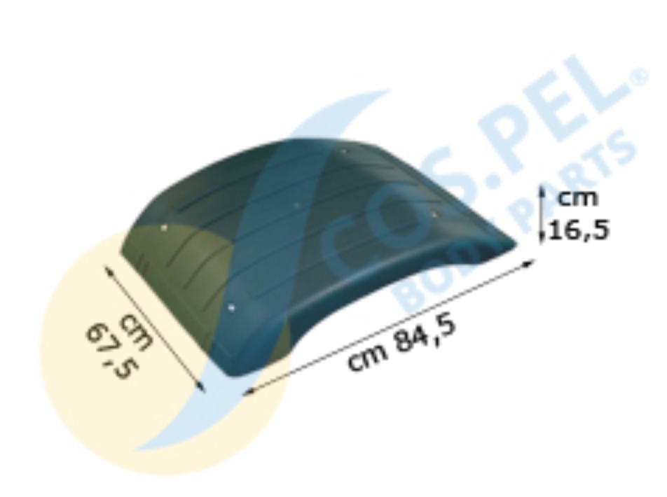 Blatník zadní horní díl IVECO Stralis 2013 Hi-Way AD/AT/AS