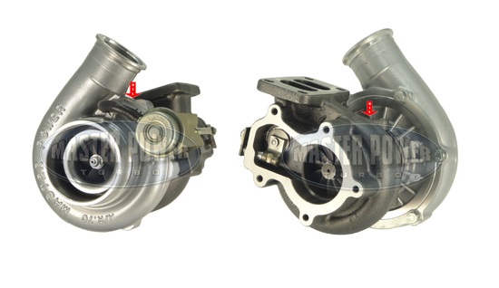 Turbodmychadlo IVECO E.Cargo NEF6/F4A 250HP Tector/Cummins ISB6 MP350WS