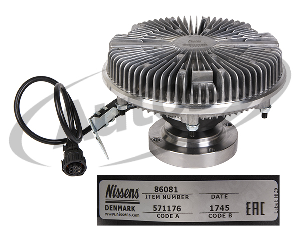 Viskospojka bez ventilátoru VOLVO FM, FMX D12F/D13A/D13B/D13C