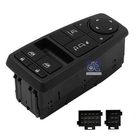 Panel ovládání /okna,vyhřívání a natáčení zrcadel/  MAN TGA,TGX,TGS