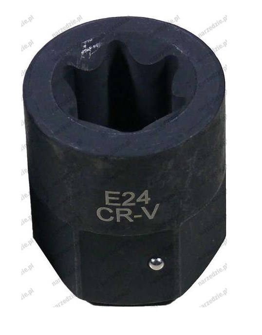 Hlavice nástrčná úderová 1/2" torx E24 na třmeny brzd MERCEDES Actros, MAN TGS,TGA