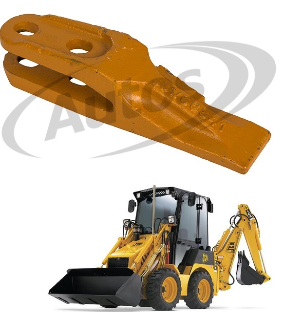 Zub lžíce střední, dvoustranný, minibagr JCB, CAT, BOBCAT