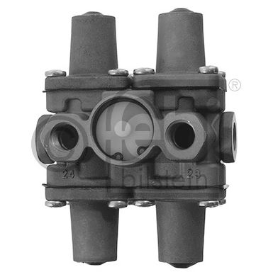 Ventil čtyřcestný M22x1,5/M16x1,5/ 20bar  MAN F2000, F90, M90, L2000, E2000, DAF 