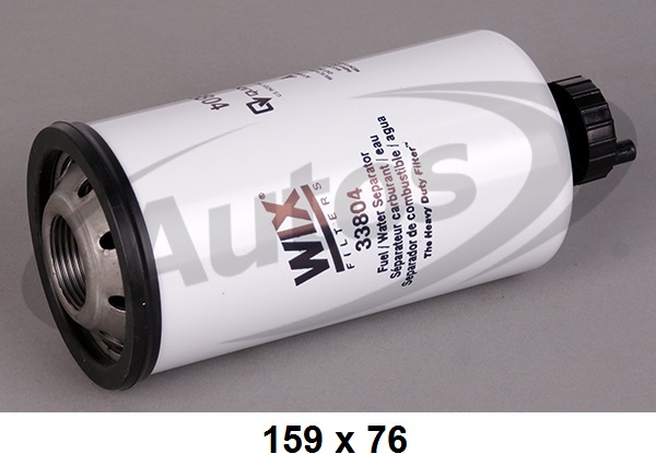 Filtr paliva 33804 stavební stroje JCB 3CX,4CX CAT TH2/TH3, CATERPILLAR Perkins TIER2 RERG