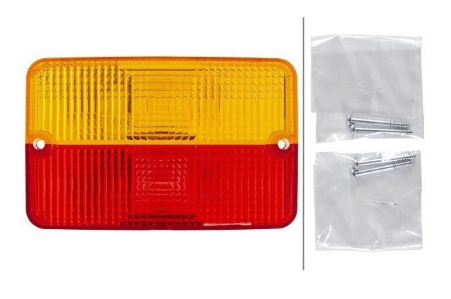 Kryt zadní svítilny L/P DAR, JCB, KÖGEL, LIEBHERR, MANITOU, HYSTER