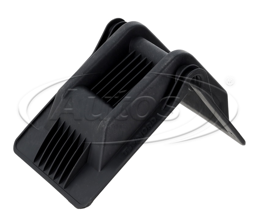 Roh ochranný upínacích pásů 175x135x150 velký černý