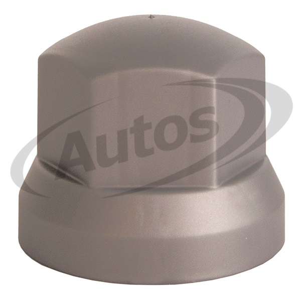 Kryt matice kola 33mm nízký - šedý plastový matný