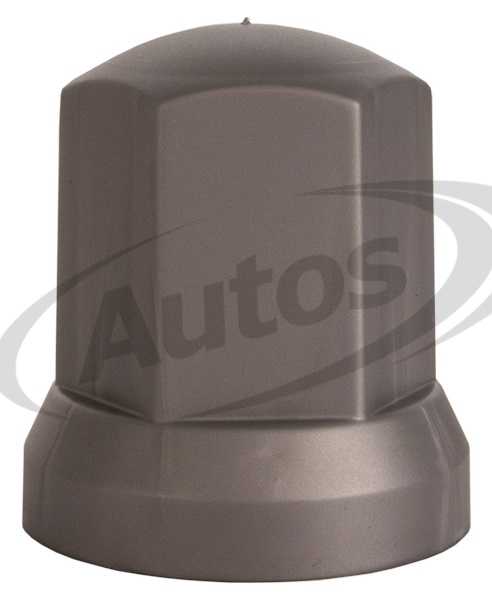 Kryt matice kola 32mm vysoký - šedý mat