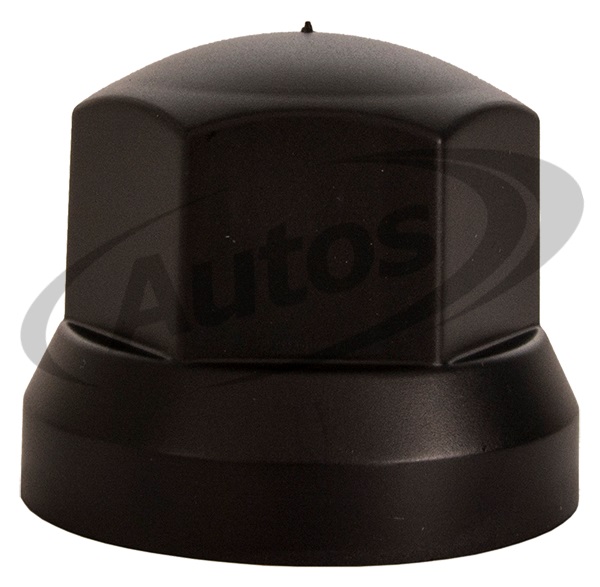 Kryt matice kola 33mm nízký - černý, plast matný