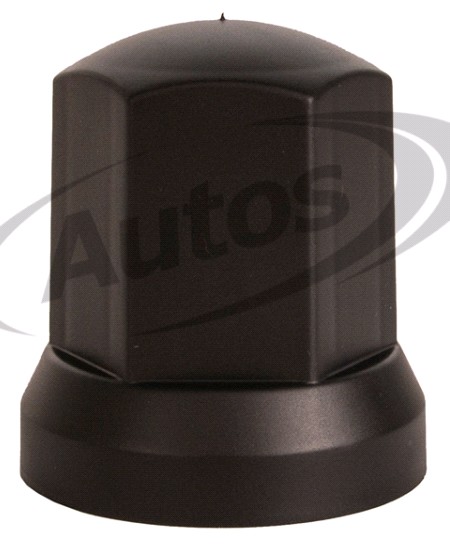 Kryt matice kola 33mm vysoký - černý plastový