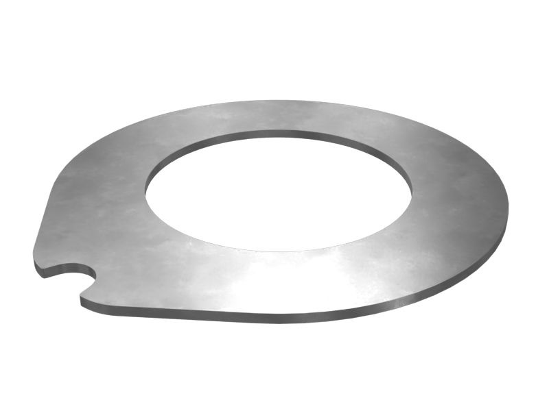 Ĺamela brzdová - plech 209.2x124x4.5 ZN CAT 426B 424D 428C 420D 416D 436C 438D 426C 416C