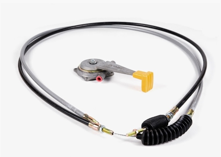 Lanko ručního plynu s páčkou JCB 3CX 4CX PERKINS AA AB AC do 430000