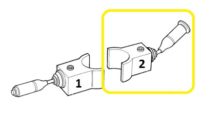 Přepínač sdružený - světla/směr/stěrače JCB, FASTRAC