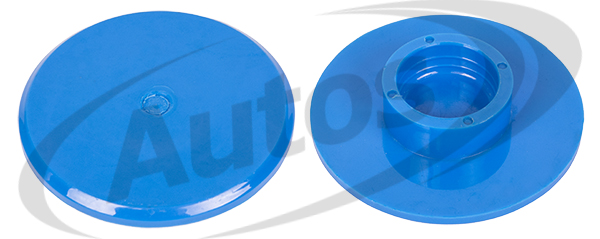 Kámen kluzný stabilizátoru horní, modrý pr.49x7x103mm JCB 3CX, 4CX