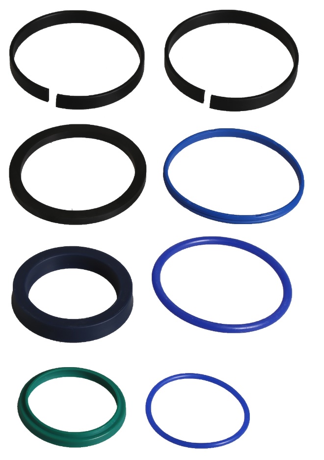 Těsnění pístnice ramene nakladače "LIFT" 50x80 - sada JCB 3CX, 4CX 405806 od 06.1992