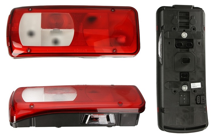 Svítilna zadní 7-dílná s osvětlením SPZ L DAF CF, XF105 od 10.2012, TATRA