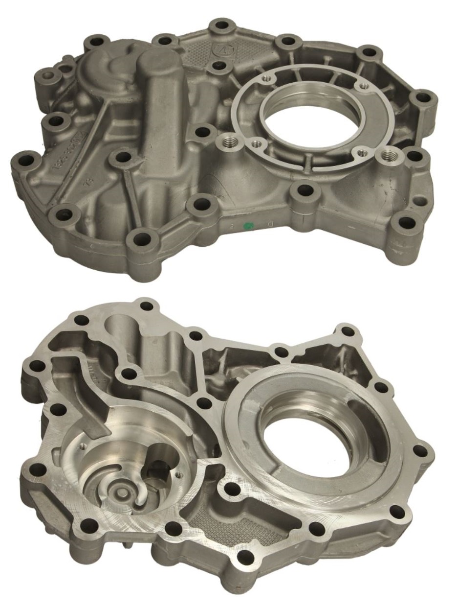 Víko převodovky zadní ZF ECOSPLIT 4, 12S2130/12S213/12S2131/12S233/16S2530TD