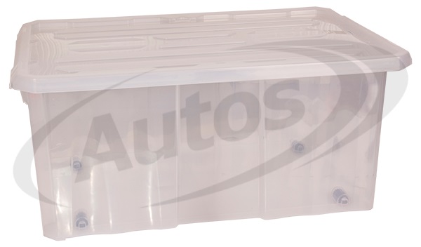 Box úložný plastový CARGOBOX 400x300x200 s víkem, průhledný