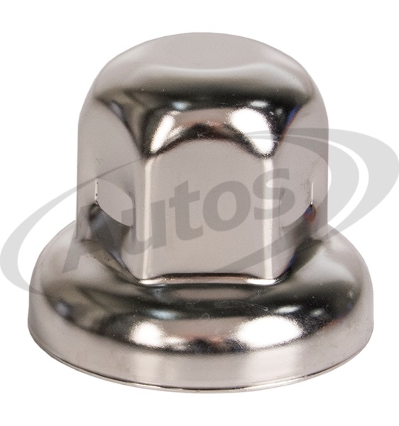 Kryt matice kola 32mm vysoký - pochromovaný plast