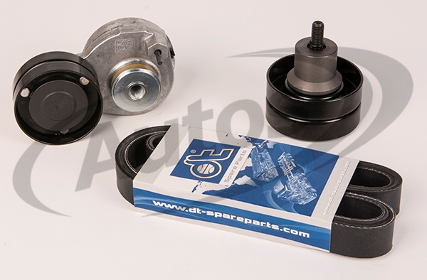 Napínač s drážkovým řemenem a kladkou - sada alternátoru DAF CF85, XF105