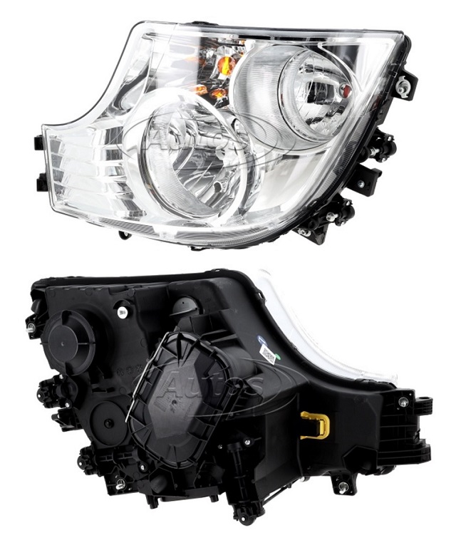 Světlomet hlavní bez denního svícení L MERCEDES Actros MP4 