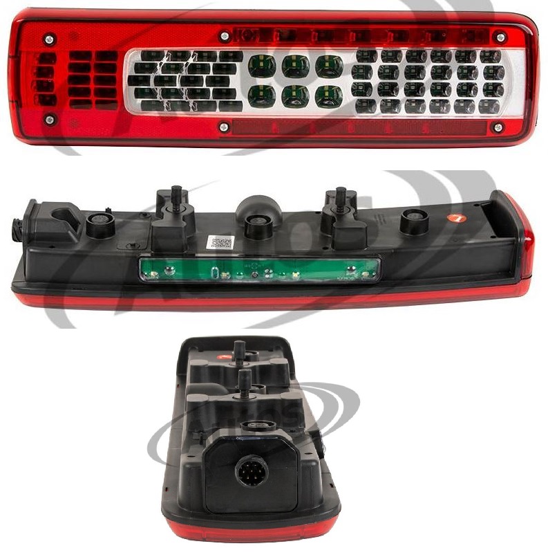 Svítilna zadní LED s osvětlením SPZ L VOLVO FH16 II od 05.2012