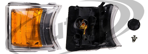 Svítilna směrová s denním svícením LED přední L/P SCANIA P,G,R,T od 01.2012