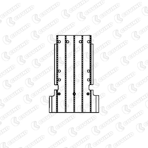 Zástěrka blatníku kabiny kompletní P/L IVECO Stralis 2007/20013