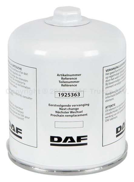 Patrona vysoušeče M39x1,5/14bar originál DAF CF MX11/PX7, LF, 105XF Euro 6