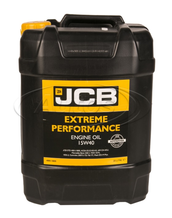 Olej motorový  JCB EXTREME PERFORMANCE 15W-40,20 l  JCB DIESELMAX TIER2 TIER3