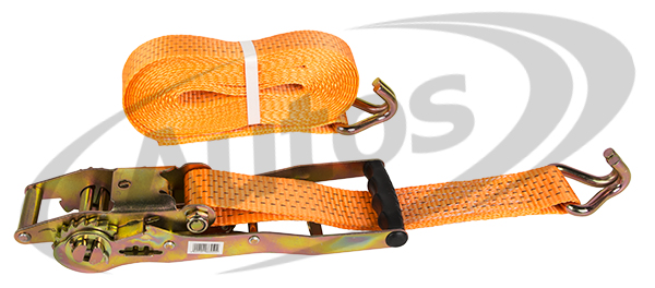 Pás upínací  5t/50mm/ 8m ERGO ráčna, oranžový