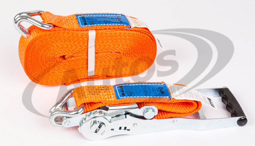 Pás upínací  5t/50mm/12m ERGO GS ráčna, oranžový