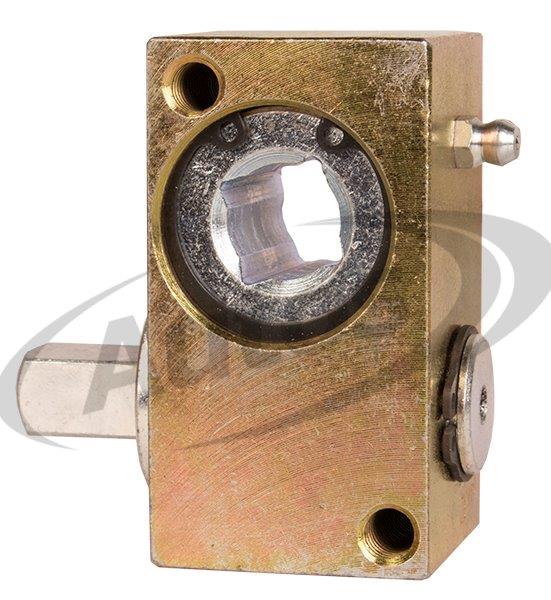 Napínač plachty 14x14/40x75mm - čtyřhran L/P, montážní otvor M8