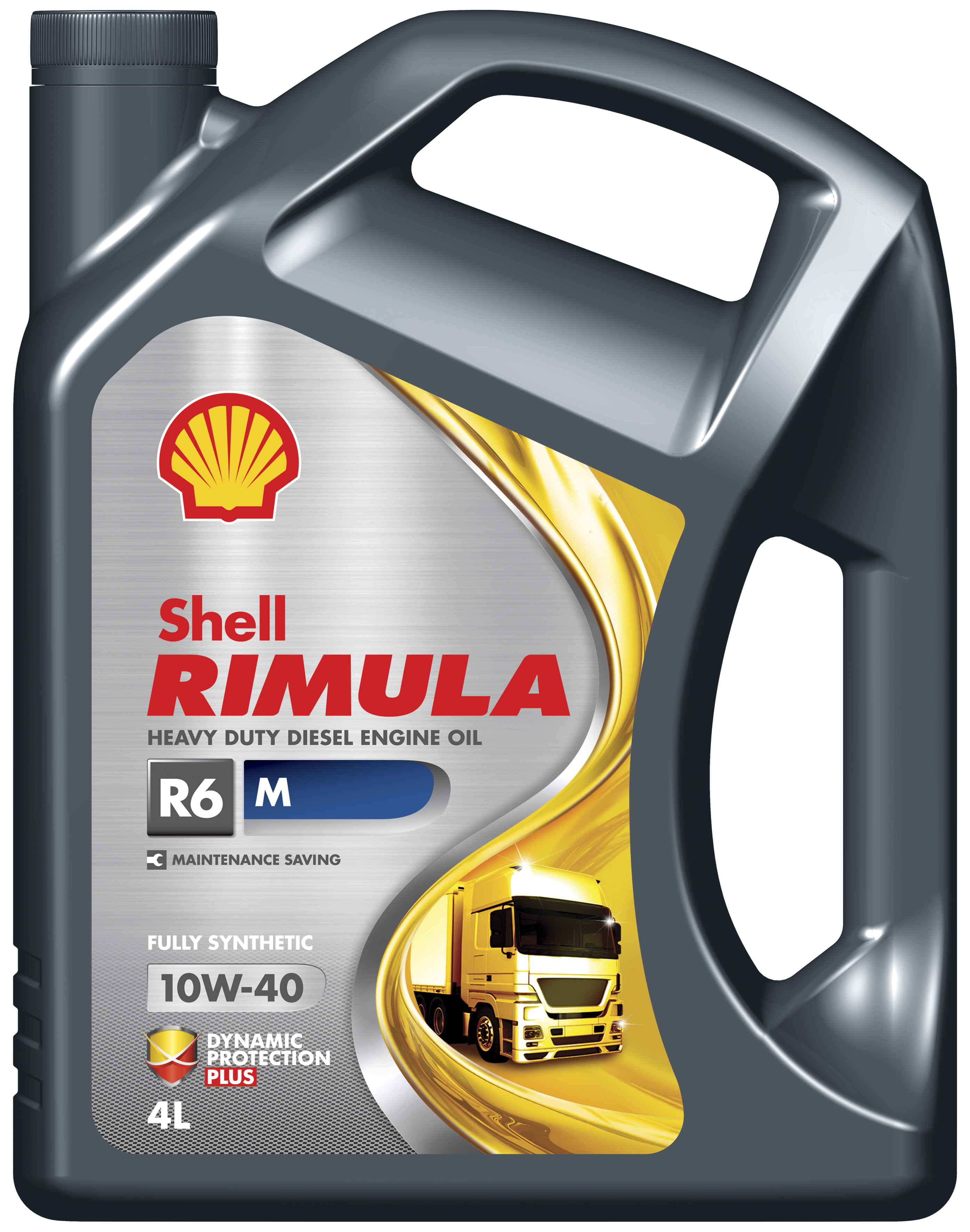 Olej motorový SHELL RIMULA R6 M 10W-40, polosyntetický 4 l, nákladní vozy