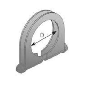 Objímka trubky výfuku  59,5-62,5mm IVECO Daily