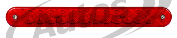 Svítilna poziční FT-195 C LED 12V/36V červená, samolepící s kabel 0,5m