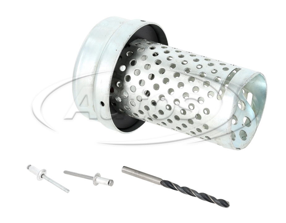 Zábrana do nádrže paliva 60mm kovová 