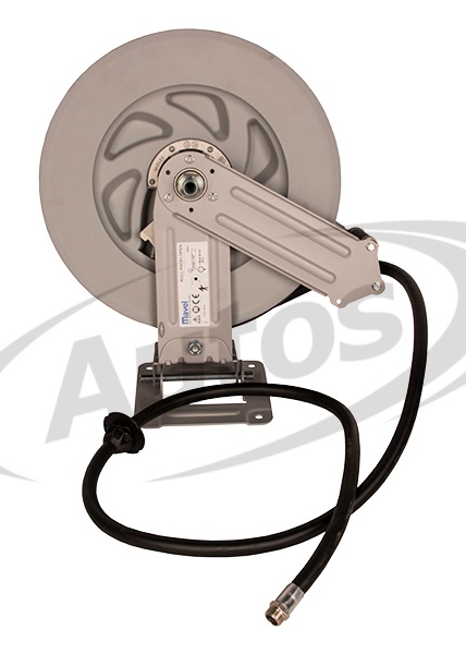 Buben samonavíjecí vzduchové hadice 12mm MAVEL, 13+2m/25bar, 530x470x250