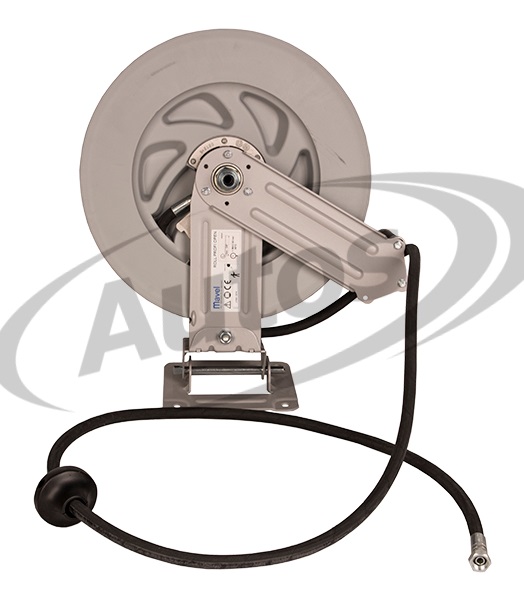 Buben samonavíjecí olejové hadice 3/8" MAVEL, 15m/60bar, 530x470x250