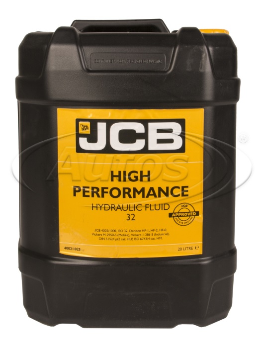 Olej hydraulický JCB HIGH PERFORMANCE Hydraulic Fluid 32, 20 l
